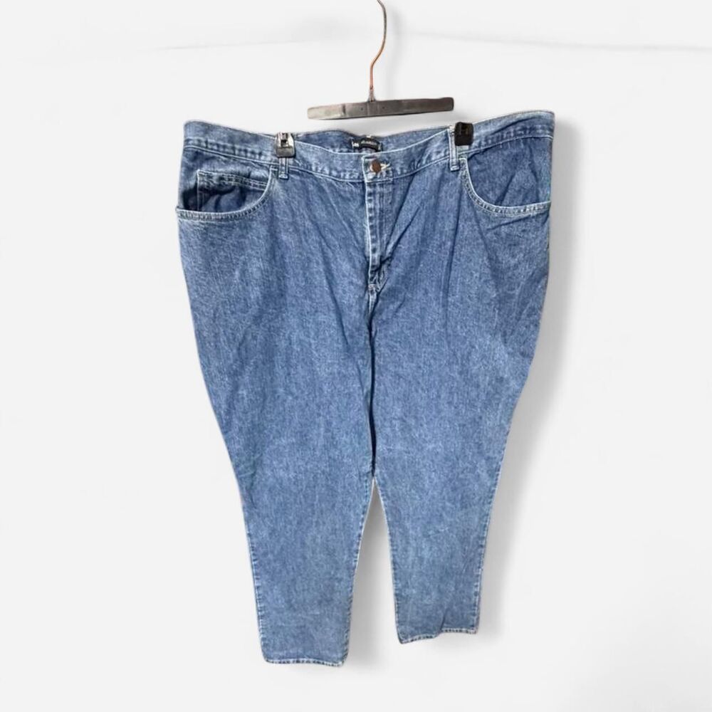 Lee Men's Blue and Navy Jeans